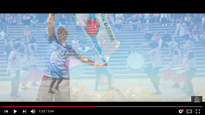 Videoclip Trópico de Grelos e Compañía do Ruido- Samba Dorneira - Festa da Dorna -2017
