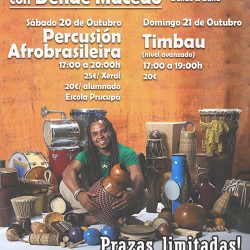 Obradoiros con Dendê Macêdo